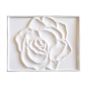 <span class=keywords><strong>Palette</strong></span> d'aquarelle personnalisée, dessin de mélange, plateau d'aquarelle, aquarelle, rectangle, <span class=keywords><strong>fleur</strong></span>, <span class=keywords><strong>palette</strong></span> de peinture en céramique - Product Image 1