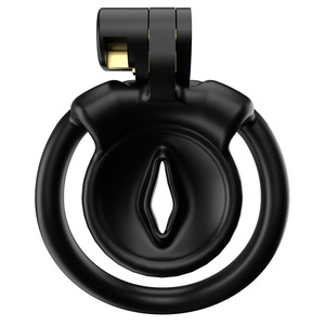 Platte Plastic Mannelijke Kuisheid Apparaat Kleine <span class=keywords><strong>Slave</strong></span> Cock Kooi <span class=keywords><strong>Penis</strong></span> Lock Volwassen Seksspeeltje Voor Mannen - Product Image 2