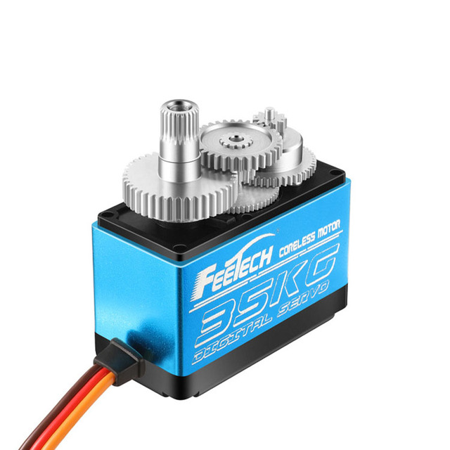 Feetech Fi7635M 35KG Coreless Digital Servo Motor Metal Gear Waterproof TRX4 RC Crawler Truck Steering Servo Rc Cars Parts