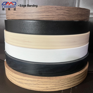 Cinta de Borde de PVC/ABS de 1mm <span class=keywords><strong>con</strong></span> Diseño de Veta de Madera, Preencolada, para Muebles - Product Image 1