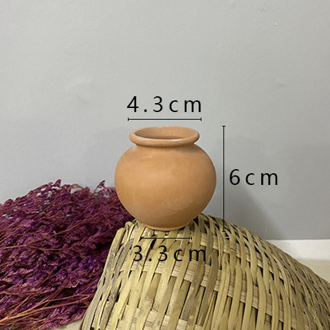07 XL (4.3*6cm) Terre cuite