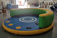 8 Personen Wasser boot zum Spaß Aufblasbares Aqua Speed Flying Boat Ski Tube Verrücktes UFO Sofa Aufblasbares Schlepp boot