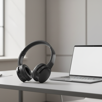 Casque sans fil supra-auriculaire portable avec son stéréo JL à faible latence pour le gaming, le sport, les voyages et l'utilisation avec téléphone portable - Prix bas