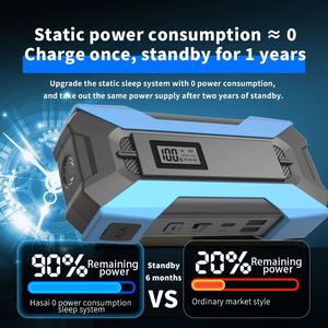 Promotions populaires : Démarreur multifonctionnel pour voitures, alimentation de <span class=keywords><strong>secours</strong></span> mobile 12V 24V pour voitures - Product Image 3