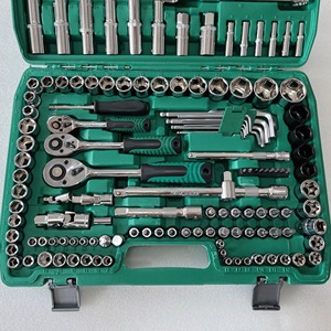 El kit completo profesional <span class=keywords><strong>de</strong></span> herramientas manuales mecánicas <span class=keywords><strong>de</strong></span> 150 piezas incluye pico y hoz con embalaje <span class=keywords><strong>de</strong></span> estuche rígido - Product Image 3