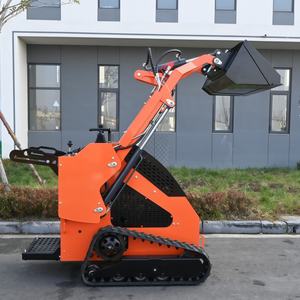 Мини-погрузчик на гусеничном ходу с гидравлическим приводом и резиновыми гусеницами, сертифицированный EPA CE - Product Image 5