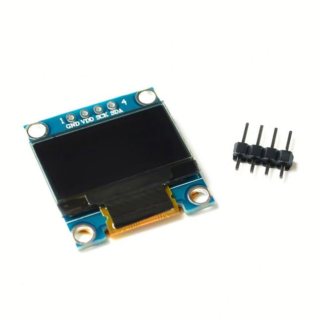 White Blue Color 128X64 OLED LCD LED Display Module for 0.96 I2C IIC Serial New Original with CaseI