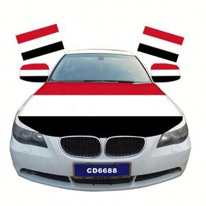 ผ้าคลุมฝากระโปรงรถยนต์แบบสั่งทำปี 2024 พร้อมลายธงชาติ ผลิตจากผ้าสแปนเด็กซ์ รูปทรงธงชาติ  สำหรับส่งเสริมการขายในทุกประเทศ - Product Image 5