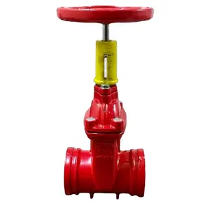 customization factory manufacture gate valve cast iron flanged water digital gate valve for fire