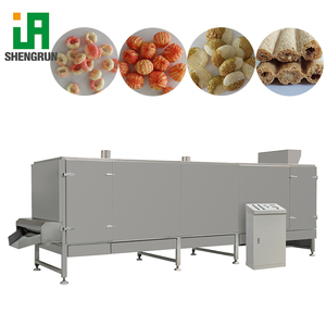 Ligne de production de snacks soufflés au maïs, extrudeuse bivis, équipement de traitement pour snacks soufflés en bâtonnets et tubes de maïs - Product Image 4