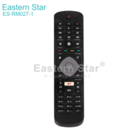 ES-RM027-1 universel de haute qualité prix usine Smart TV télécommande pour HDTV Smart TV contrôleur télécommandé