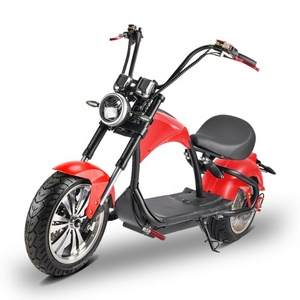 Citycoco Scooter Eléctrico Todoterreno de Alta Potencia de 2000 W, Batería de Litio de 60 V, Rueda Delantera de 12 Pulgadas, Rueda Trasera de 17 Pulgadas, 45 km/h, Scooter de Dos Ruedas - Product Image 6