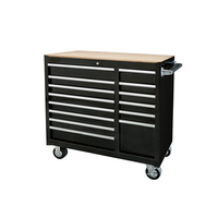 Armoire à outils de réparation de voiture personnalisée en usine à bas prix Établi mobile Boîte à roulettes Coffre Mouvement facile