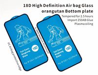 Protector de Pantalla de Vidrio Templado 18D 9H con Cobertura Total y Tecnología Airbag para iPhone, Samsung, Tecno, Itel, Motorola, Infinix Hot 8, Spark 20 (2025)