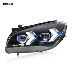 ชุดไฟหน้า Jushun สำหรับ BMW X1 E84 ปี 2010-2015 รูปทรงลูกศร พร้อมไฟ DRL และเลนส์ไฟเลี้ยว - Product Image 4