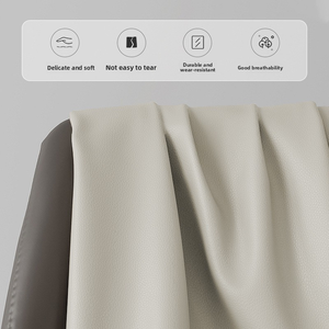 Canapé inclinable minimaliste en cuir de grain supérieur avec mode paresseux réglable et <span class=keywords><strong>armoire</strong></span> de contrôle intelligente pour le salon. - Product Image 4