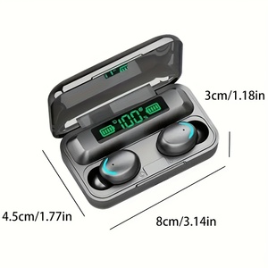 TWS F9-5 Earphone <strong>Bluetooth</strong> Earphones <strong>Wireless</strong> Headphones Hifi Stereo Sports Earbuds <strong>Headset</strong> With Mic Handfree - Product Image 2