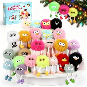 Ensemble <span class=keywords><strong>de</strong></span> pendentifs en peluche <span class=keywords><strong>de</strong></span> Noë<span class=keywords><strong>l</strong></span> en forme <span class=keywords><strong>de</strong></span> petit monstre, design animal <span class=keywords><strong>de</strong></span> dessin animé, <span class=keywords><strong>porte</strong></span>-clés surprise en peluche - Product Image 1