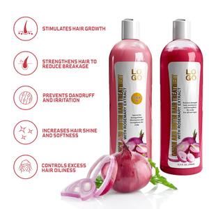 Shampoo- und Spülungsset mit Zwiebel, Biotin und Rosmarin gegen Haarausfall und dünner werdendes Haar – Parabenfreies Haarpflegeset für Haarwachstum - Product Image 3