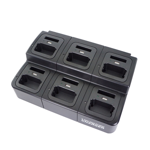 デュアルロウマルチ6ウェイ充電器EU US AU UK 6ウェイ充電ユニット充電スロットハンドヘルド2ウェイラジオトランシーバーとバッテリー - Product Image 2