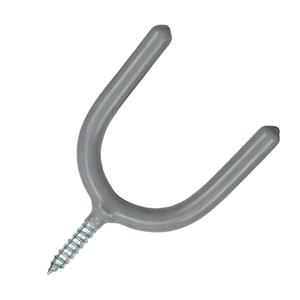 OEM Heavy Duty Screw-In U-<b>Hooks</b>-Iron Garage Storage <b>Hook</b>-<b>Wall</b> Mounted-Industrial Durable Grey Organizer-Vietnam Factory - Product Image 2