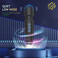 AV Vibrator für Frauen Klitoris- & G-Punkt-Stimulation USB-Betrieben Manuell Steuerbarer Massagestab Sexspielzeug für Erwachsene 18+
