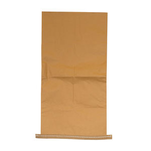 Bolsas tejidas de papel Kraft laminado PP de 25kg y 50kg, bolsa compuesta de plástico de papel Kraft impermeable de 3 capas <span class=keywords><strong>para</strong></span> fertilizantes industriales - Product Image 1