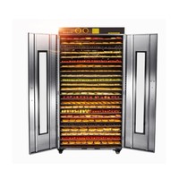 Déshydrateur de fruits secs et de noix, moteur en acier inoxydable 304, équipement de séchage alimentaire commercial à haute efficacité
