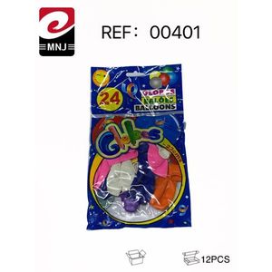 Palloncini Rotondi Globos 24 Pezzi Multicolore per Decorazioni Festa - Product Image 2