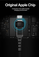 Chargeur Rapide Certifié MFi PD30W avec Câble USB-C vers L pour Chargement Rapide iPhone 14/13/12/12 Pro/12 Pro Max/11/11 Pro Max/Xs Max/iPad