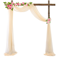 Tissu de drapage pour grande arche de mariage BH-267 pour la décoration de plafond et de fond de scène de cérémonie de mariage