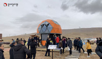 Dôme géodésique préfabriqué sur mesure, cabane étoile de glamping, pod de luxe, hôtel extérieur, hébergement de villégiature toutes saisons