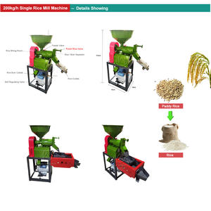 200-1000 kg/saat taşınabilir kombine buğday arpa sorgum mısır pirinç değirmeni Polisar makinesi pirinç Hulling değirmen Combaid pirinç değirmeni - Product Image 2