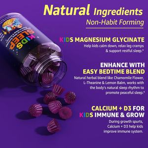 Gomitas de Vitaminas para Mejorar la Densidad Ósea para Niños y Adolescentes con Extracto de Saúco Negro, OEM/ODM - Product Image 5