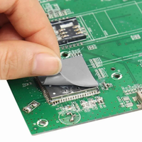 Résistant à la chaleur 0.3mm ~ 16mm Silicone conducteur thermique pour GPU CPU