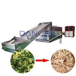 Good Quality Straw Drying Machine Mesh Belt Dryer Wheat Straw Cleaning and Drying Machinery Straw Dehydration Machine - Product Image 1