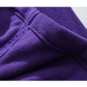 IGift RPET Reciclar Plásticos Respetuoso con el medio ambiente Unisex Logotipo Impreso Púrpura Polar Fleece Vintage Oversize sudadera con cremallera - Product Image 5