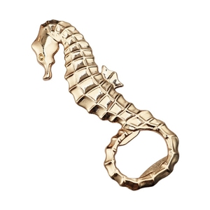 Apribottiglie a forma di Cavalluccio Marino in Lega, Bomboniera per Matrimonio con Scatola Regalo, Souvenir per Ospiti di Feste Nuziali e Anniversari - Product Image 4