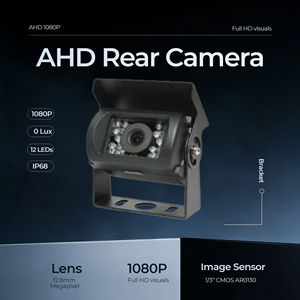 Caméra <span class=keywords><strong>de</strong></span> <span class=keywords><strong>recul</strong></span> AHD 1080P étanche IP68, vision nocturne IR pour camion et bus - Product Image 5