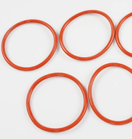 Joint torique FKM résistant aux produits chimiques, joint d'étanchéité rond en silicone/NBR pour la valve, la pompe et l'étanchéité des conduites de fluides