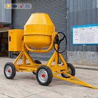 Promotion : Bétonnière mobile robuste 350L, 500L, 700L avec moteur diesel pour la construction