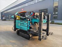 Foreuse à eau portable de 300 m avec système de chenilles hydrauliques, technologie de forage rotatif pneumatique, mini foreuse
