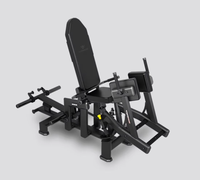 REYK REYK-G02 Appareil d'abduction de la hanche 3D multi-angles à charge par plaques en acier, pour la force des jambes et l'activation des fessiers, capacité maximale de charge utilisateur 300 kg