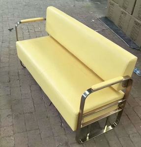 Hot Selling Modern Beauty Furniture <b>Bench</b> Beauty Salon Waiting Chair Salon - Product Image 5