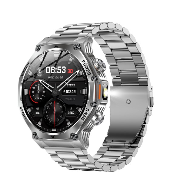2025 GOODALAK82 Men's Rugged Smart Watch 1.8'' HD Screen Super Large Memory Health Monitoring for Outdoor Sports Smartwatch