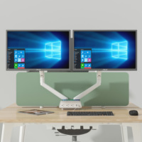 OMNI Support d'ordinateur en aluminium à hauteur réglable Ressort mécanique fiable avec rétention de force pour les bureaux à domicile