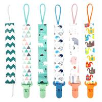 Sangle de fixation pour sucette bébé en polyester écologique de haute qualité, ruban de sublimation, attache-tétine, cordon de maintien
