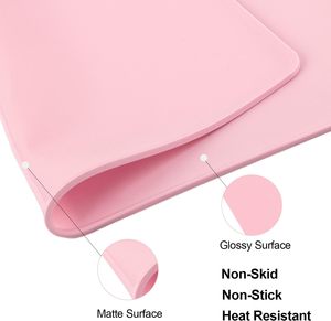 Tapete de Silicona con Bordes Elevados, Resistente al Calor, Tapete para Hornear, Tapete para Niños, Reutilizable, Tapete para Encimera de Cocina, Tapete para Amasar de Silicona - Product Image 1
