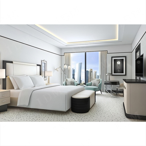 Conjunto de muebles de <span class=keywords><strong>Hotel</strong></span> de lujo, estilo <span class=keywords><strong>Tropical</strong></span>, 5 estrellas, juegos de dormitorio, venta al por mayor de China - Product Image 5