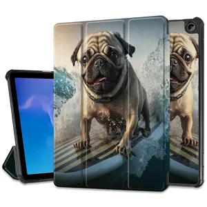 Tablet Ultra Slim Adjustable Case For Ama Zon Fire Max 11 Inch 2023 Stand Shockproof Lightweight Painted Cover Case Hard Shell